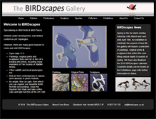 Tablet Screenshot of birdscapes.co.uk